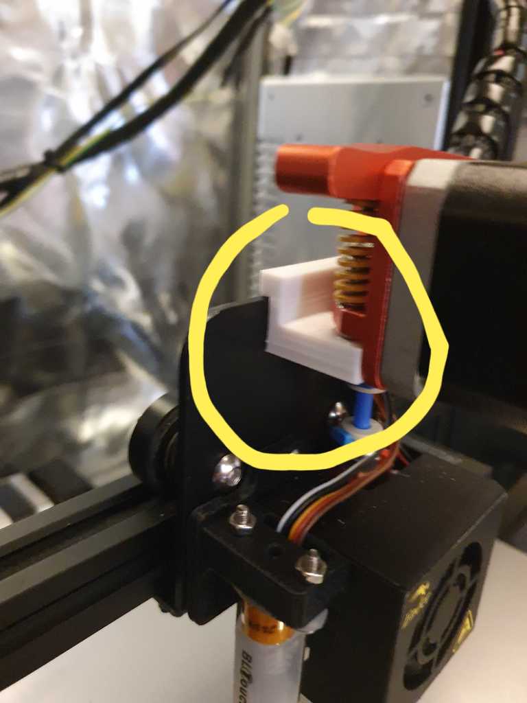 Ender 3 direct drive extruder / CR-10 dual gear extruder adaptor