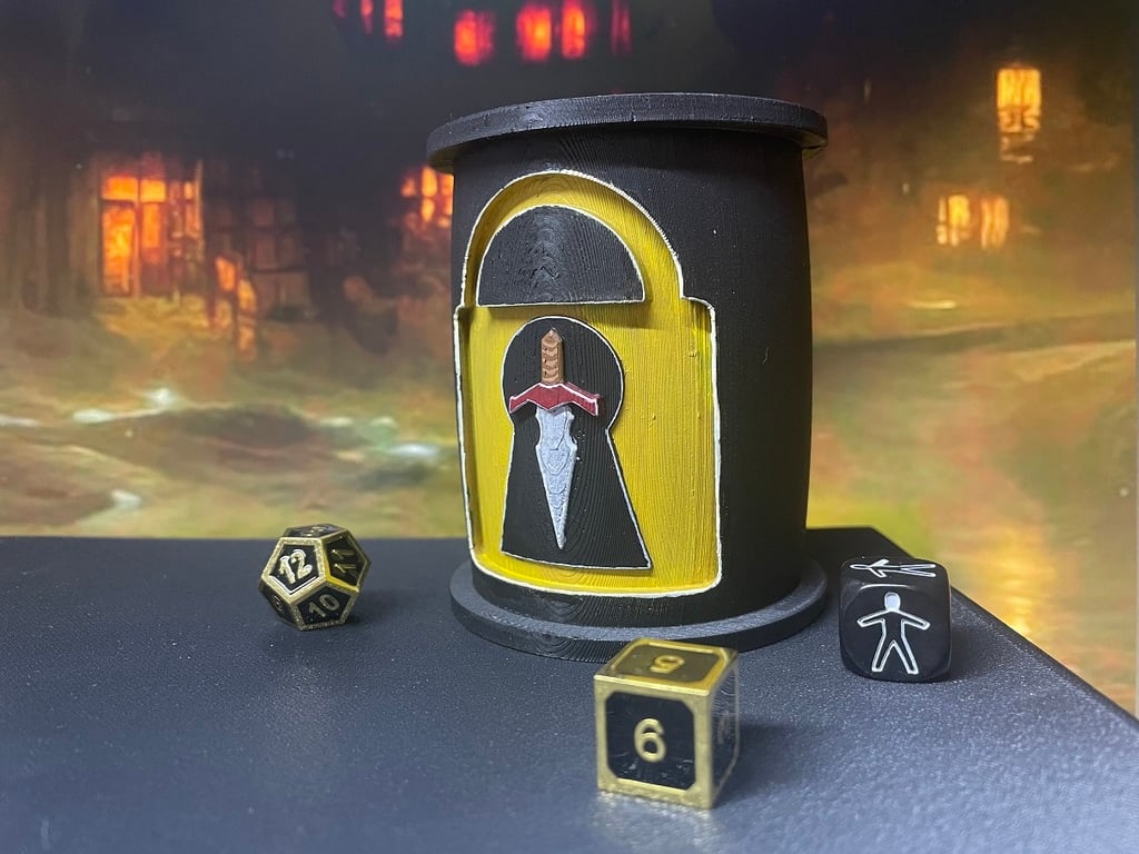 DnD Rouge Dice Cup