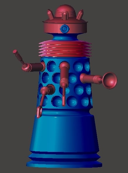 Cusick's Original Dalek Design