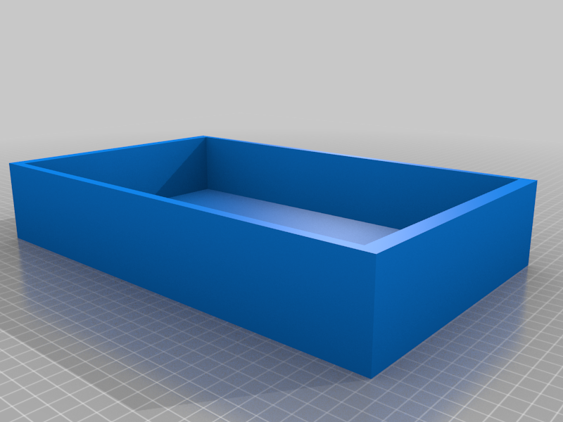 Shoebox with removeable lid 