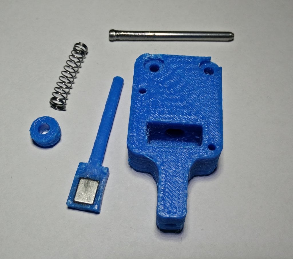 Z-probe with optical switch and Op-amp comparator