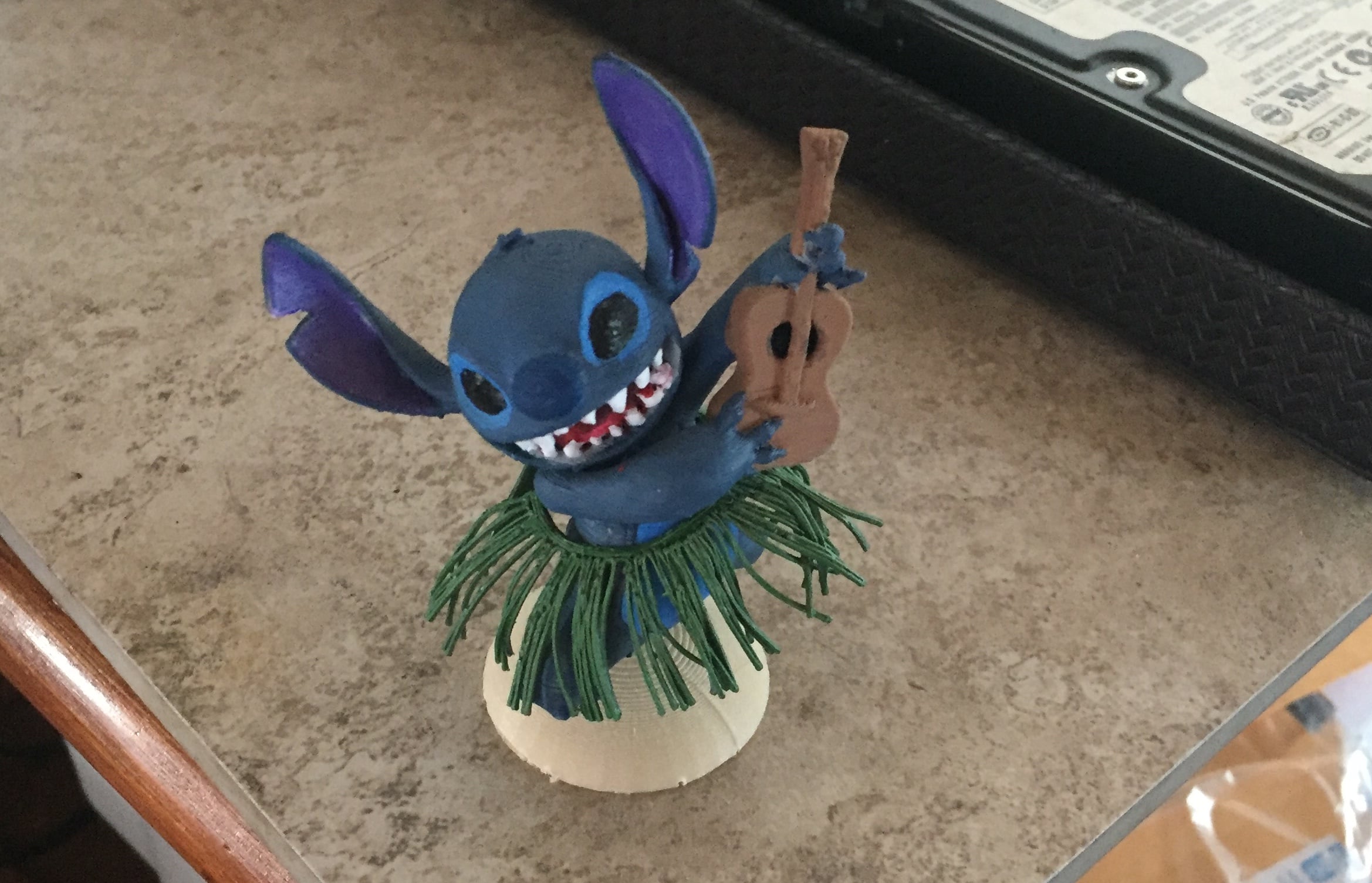 Stitch hula ukulele Bobble-head