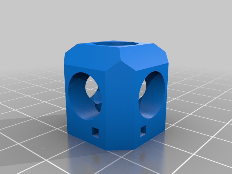 yet another test cube, good for internal sizing