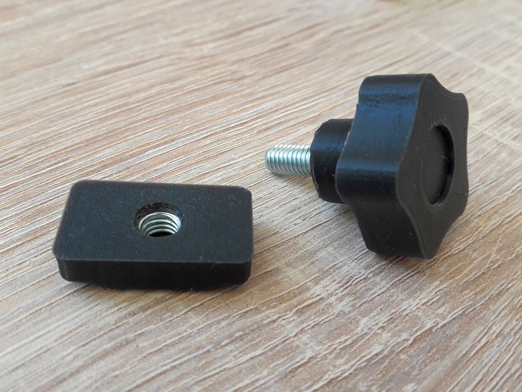 Screw Handle (print in place) for Anycubic Photon Zero and Wash&Cure Machine