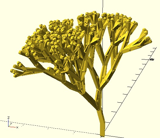 L-system fractal generator