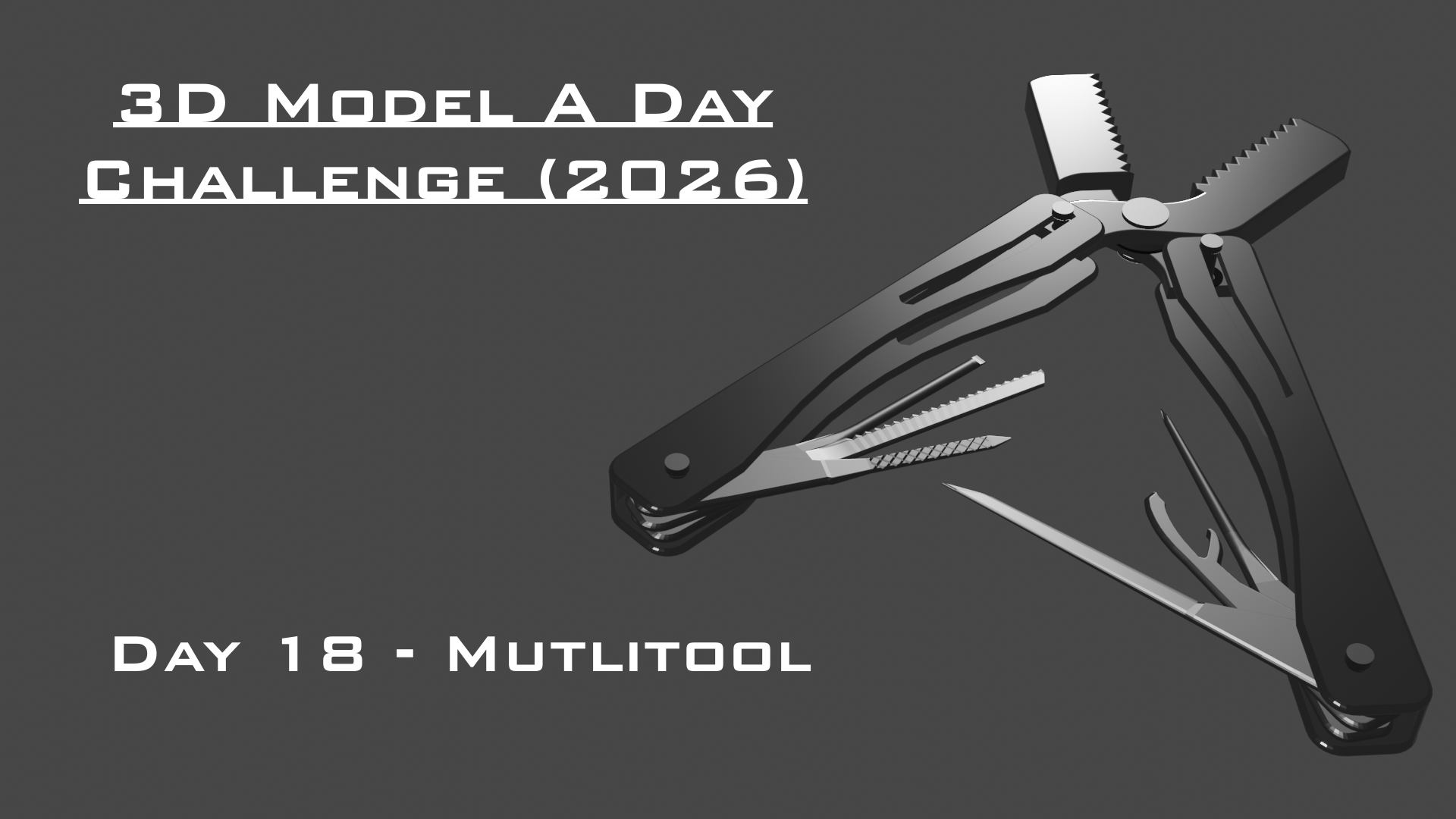 Model A Day Challenge - Day 18 - Multitool