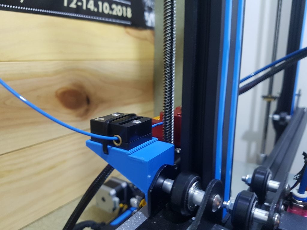 Creality CR-10S filament sensor bracket for dual drive extruder