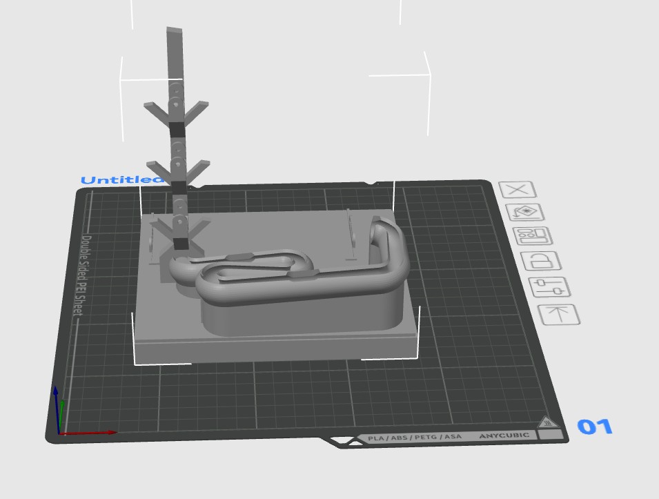 Marble Clock Base with thicker base plate