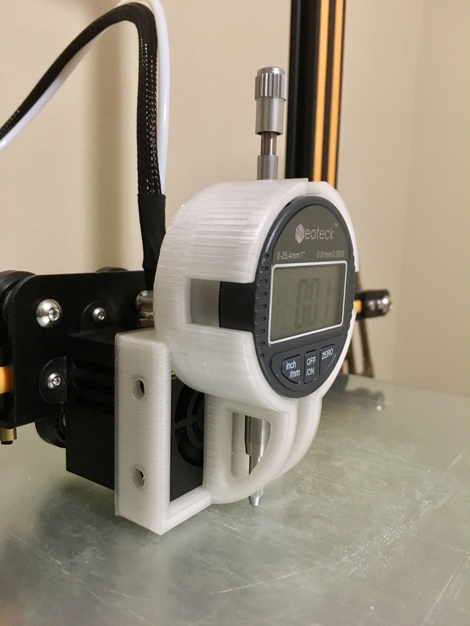 CR-10 Dial Indicator mount