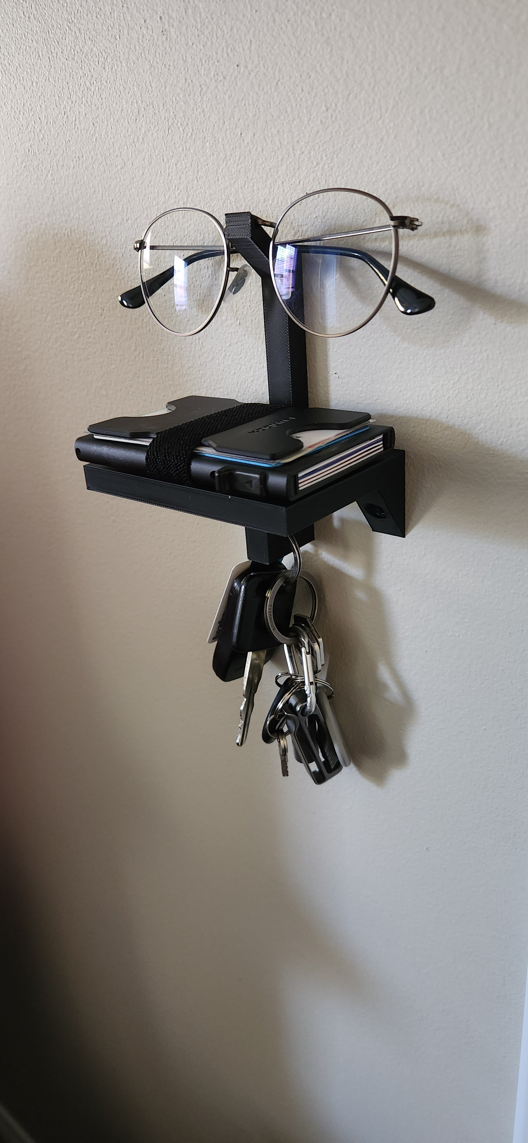 EDC Glasses/wallet/keys Shelf