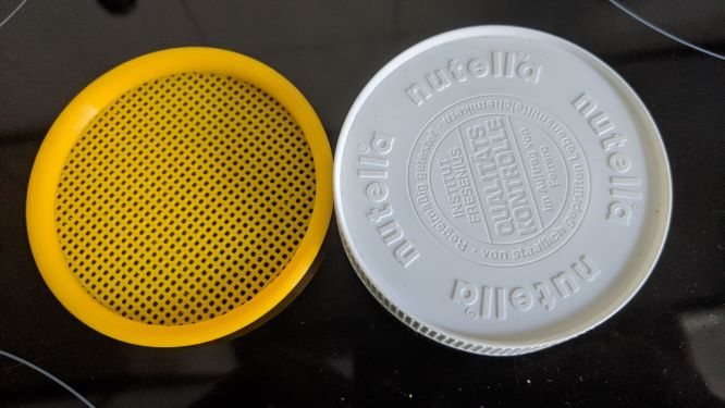 Cress sieve Nutella Cover