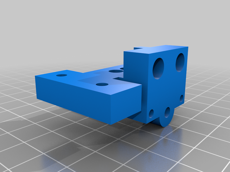 Modular Mosquito Hotend Mount for CR10 / Ender 3 - STEP Files