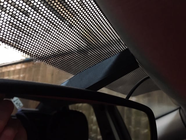 Astra j auto dim front mirror wires cover