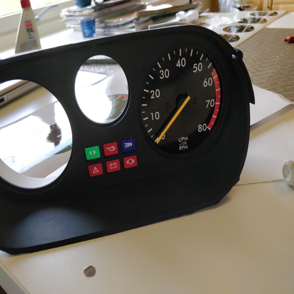SR Tachometer replica for Opel Kadett C