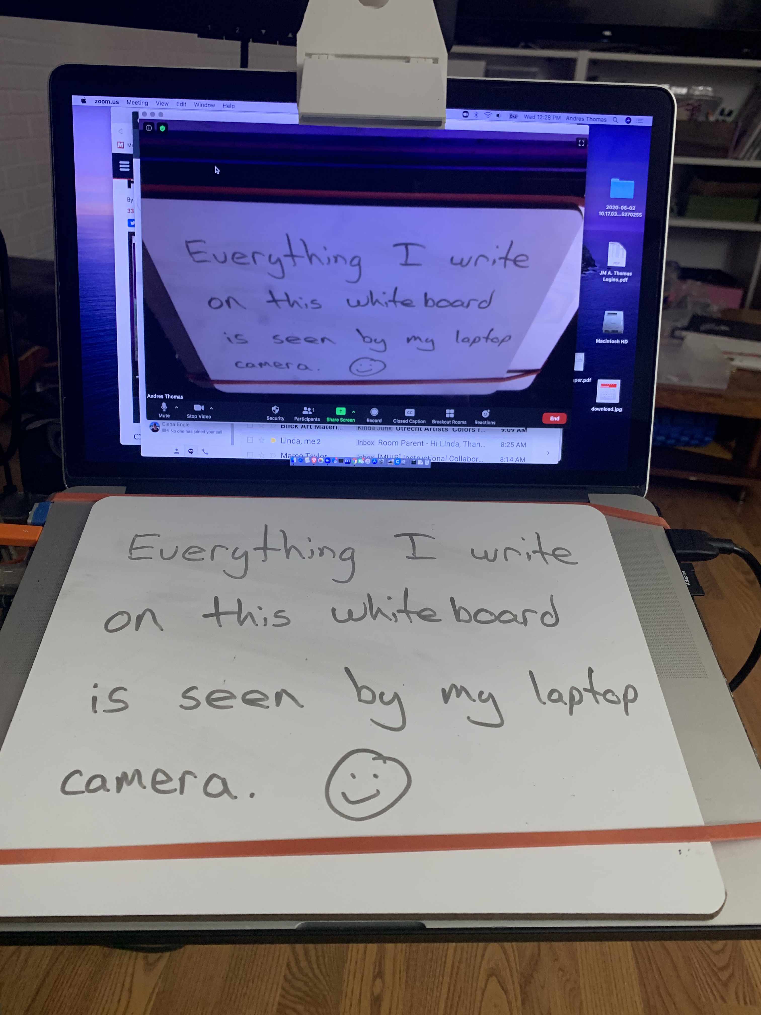 Clip-On Document Camera