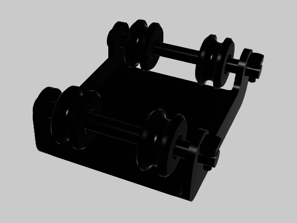 Simple Adjustable 3D Printer Filament Spool Holder