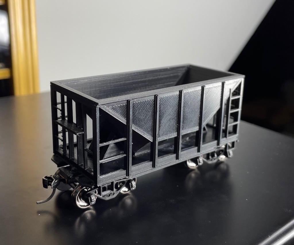 HO scale Ore Car 3D model