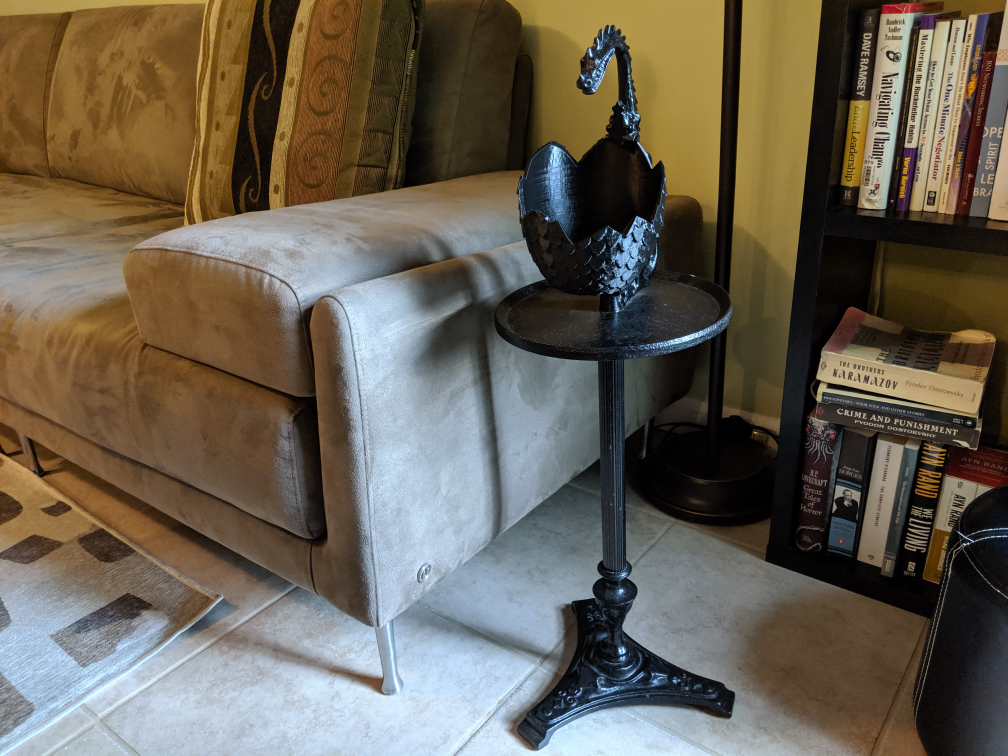 Dragon Egg Bowl for Dragon Stand ( Game of thrones )