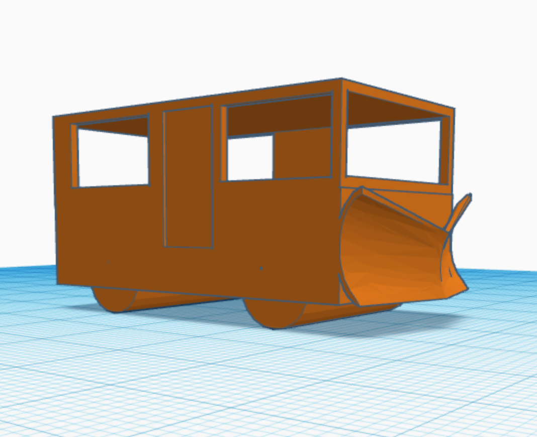 Ho scale rail speeder