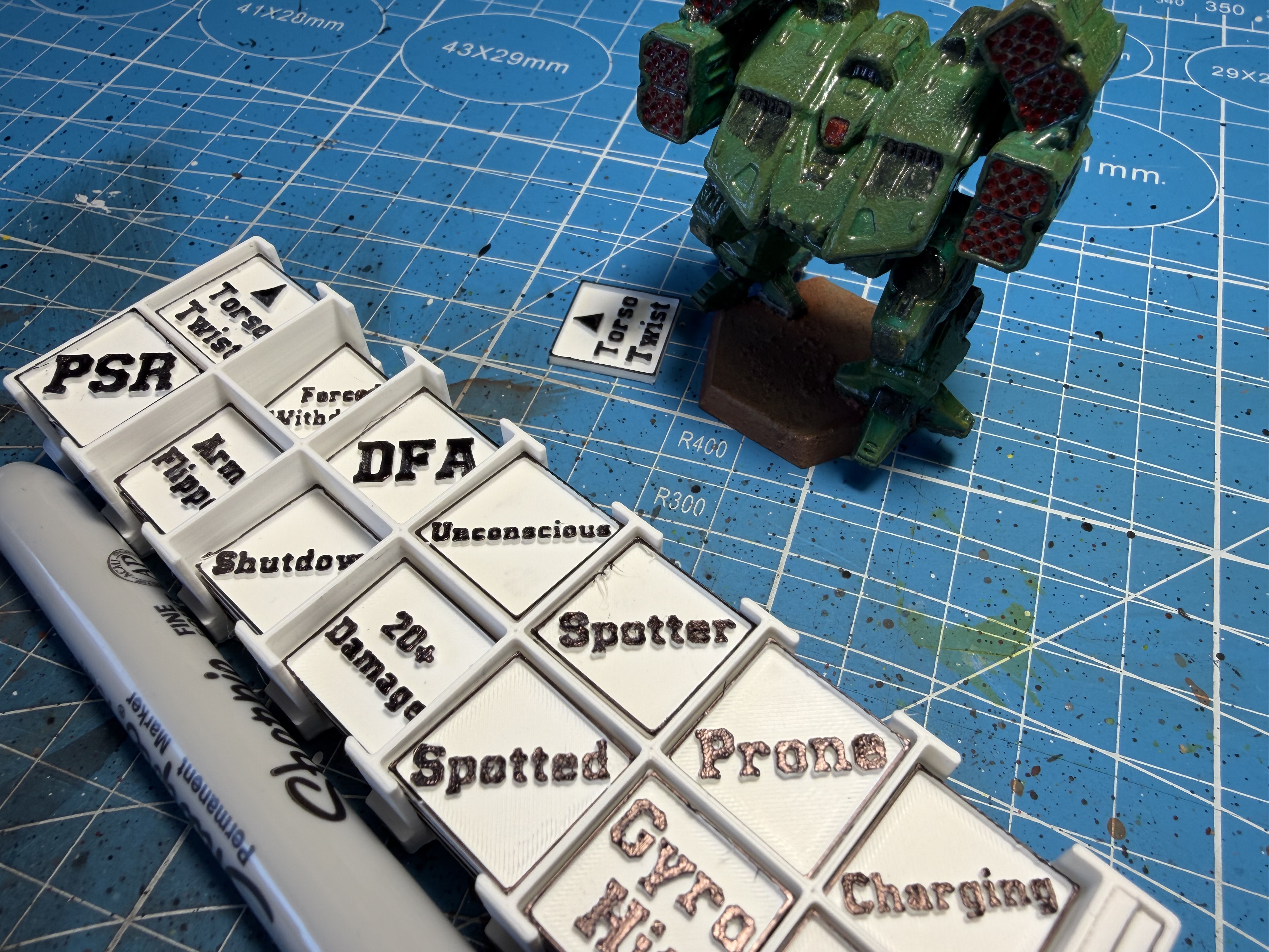Battletech Tokens