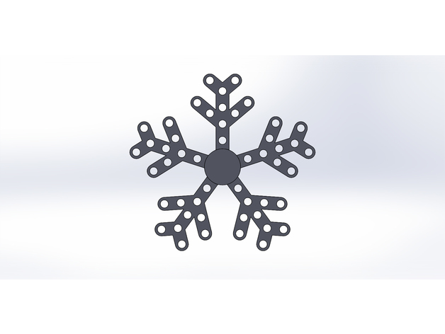 3D Snowflakes Pack 5 SET by Black Glovz - MakerWorld