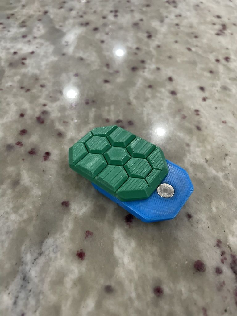 Turtle Shell Magnet Fidget