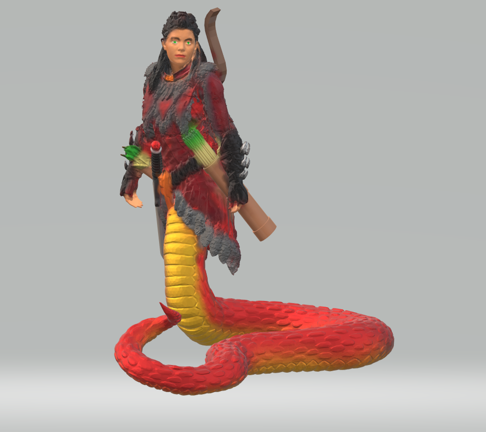 Snakewoman Huntress
