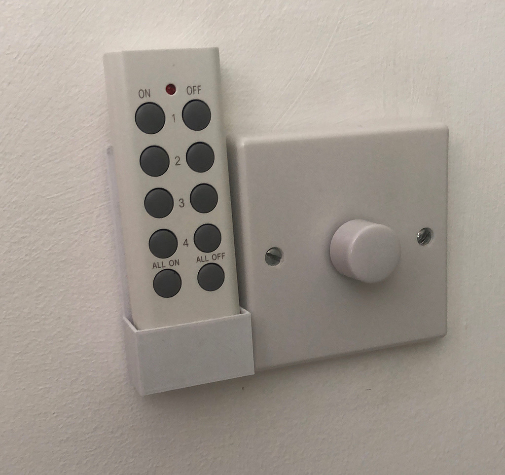 Light Switch Remote Holder