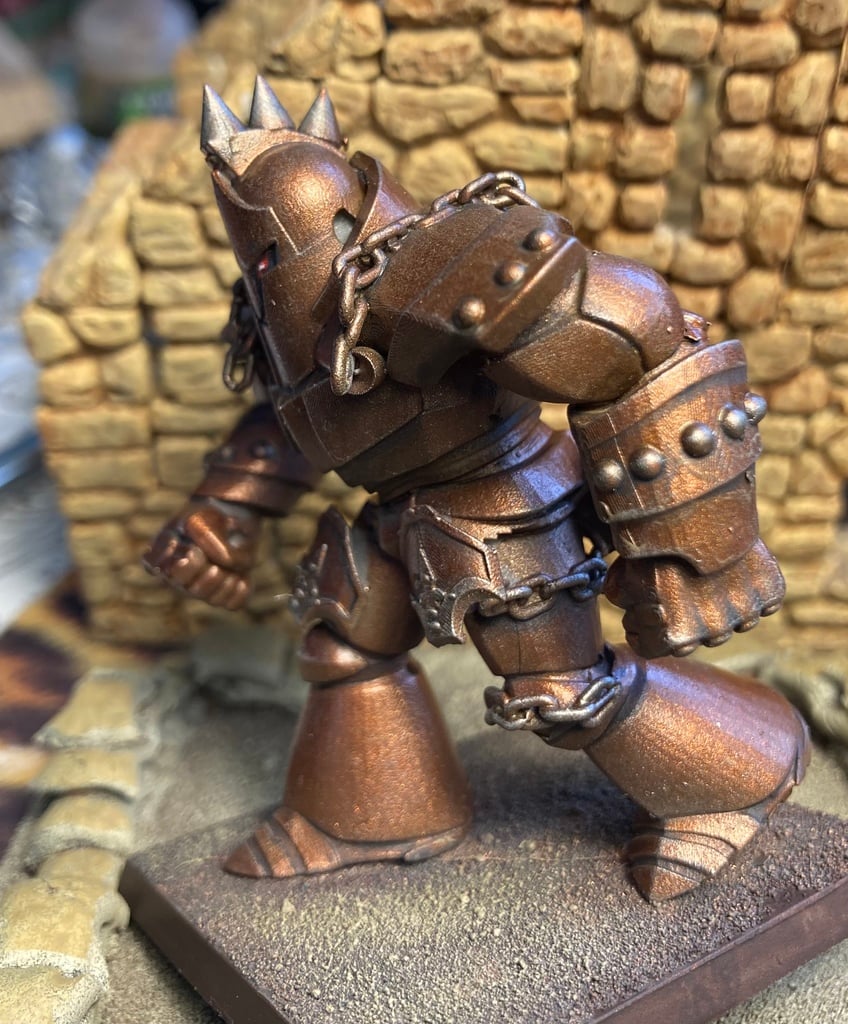 Dwarf Construct Iron Golem