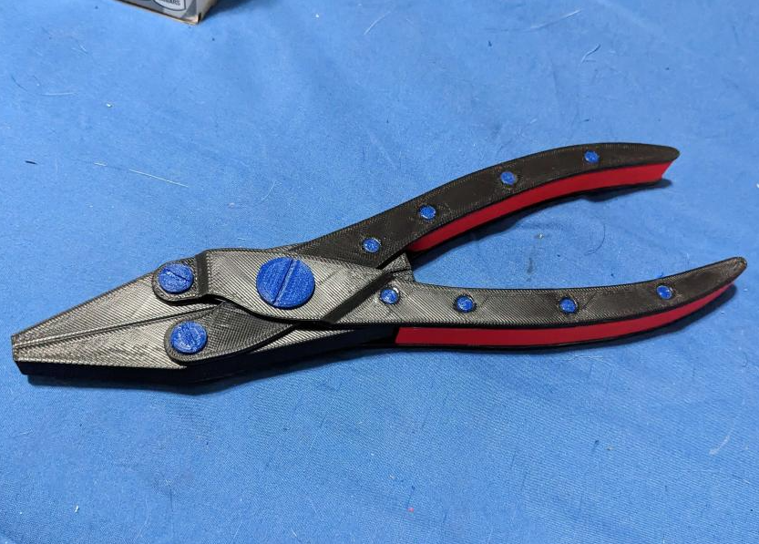 Fully-Printed Parallel Pliers