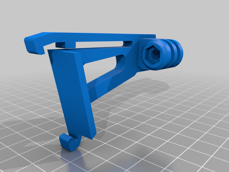 Ender 3 v2 GoPro mount (Petsfang/Bullseye/BLTouch Compatible)