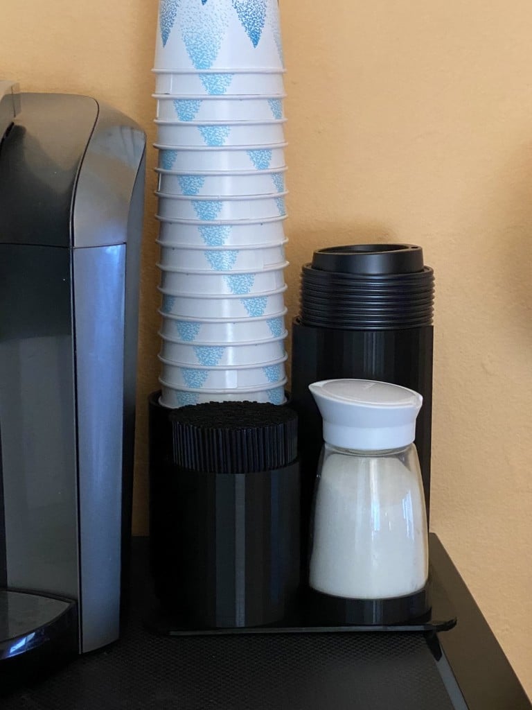 Disposable Coffee Cup Station V2