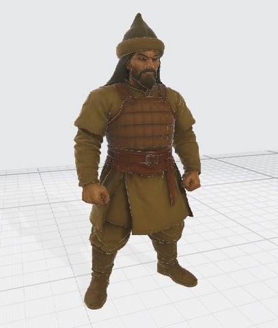 Great Hun Emperor Mete Han (Mete Khan)