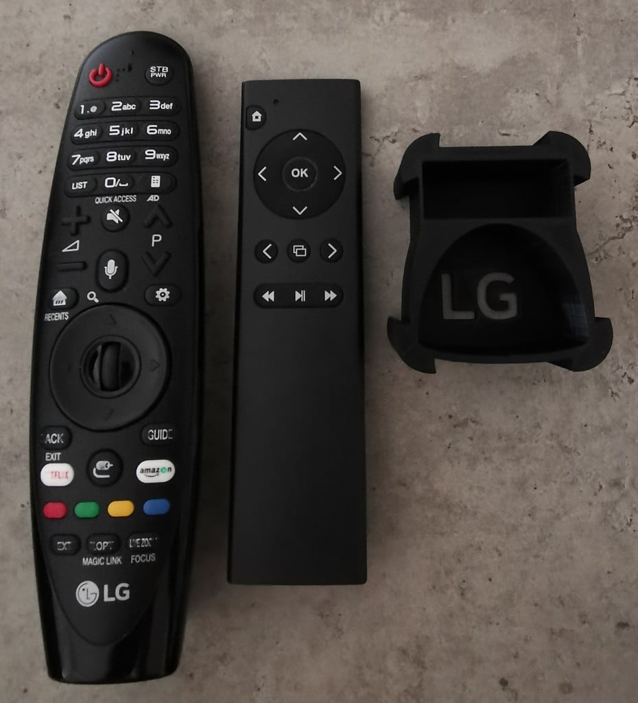 LG Magic remote and Xbox remote holder