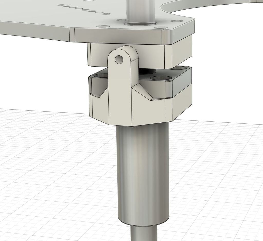 NoName hinge mount for LMK10UU linear bearings