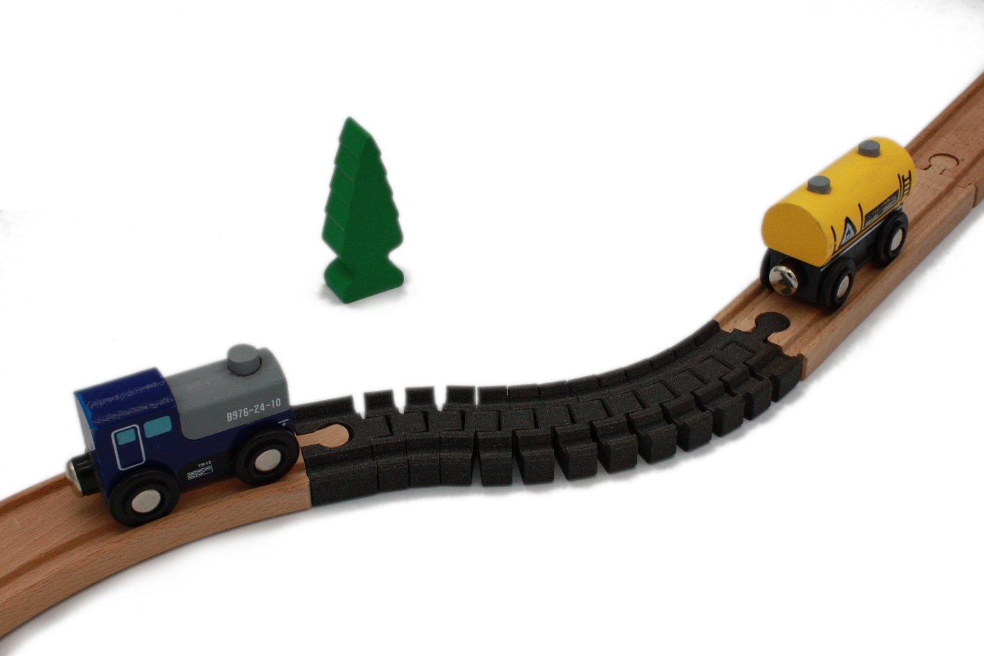 Flexible Rails for Wooden train CompatibleBrio