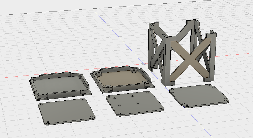 PocketCube Satellite Frame