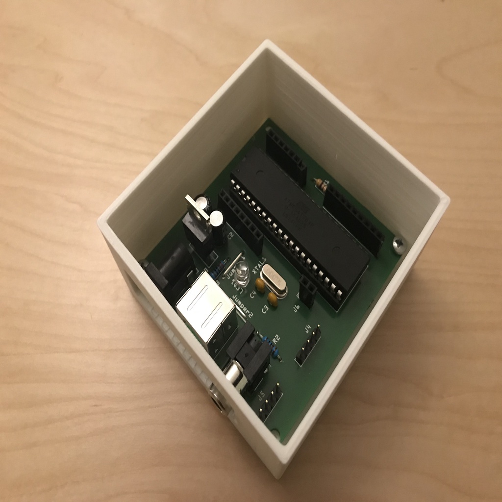 Single Chip Computer based on the ATMega1284P