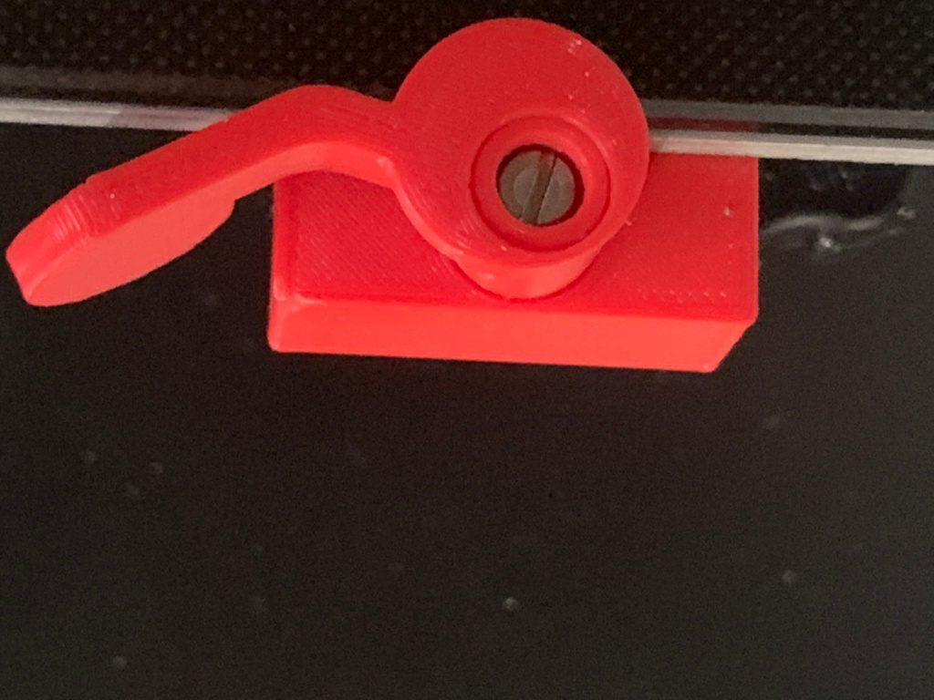Ender 3 glass bed clips cr-6 style