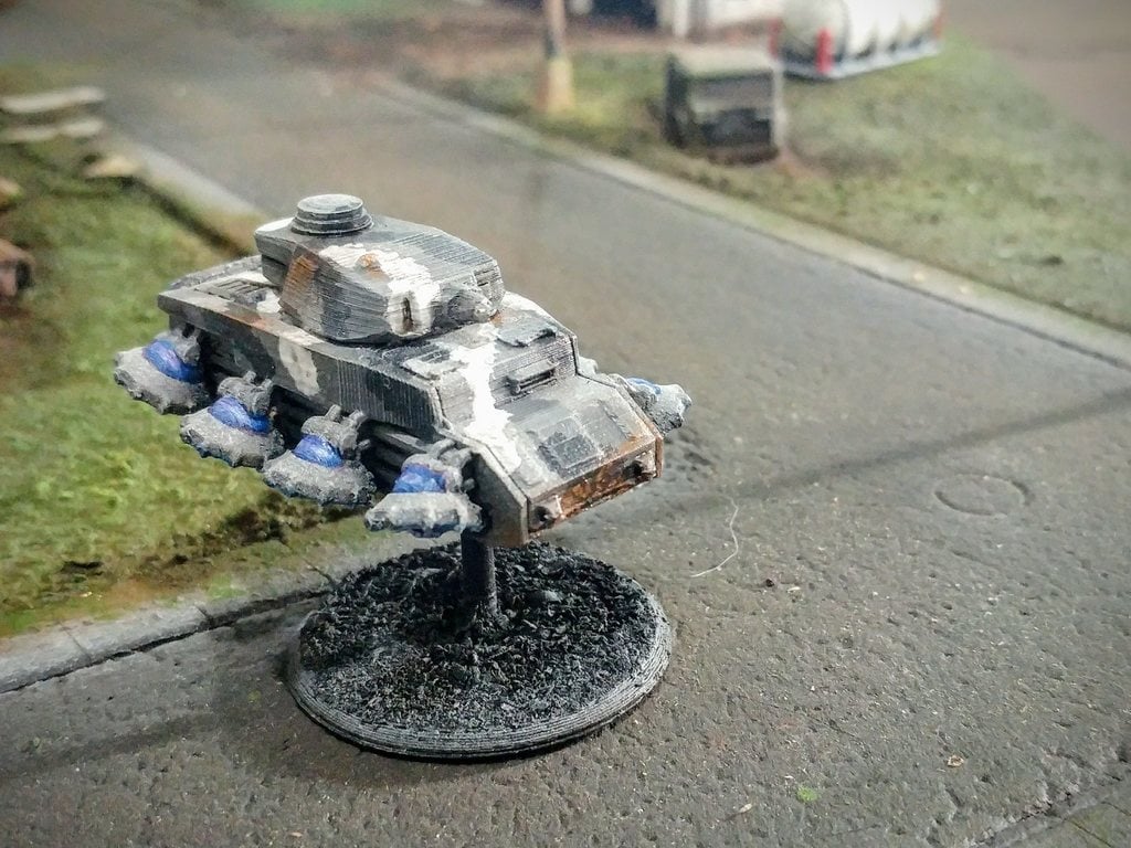 "SchwebePanzer IV" Weird War hover tank