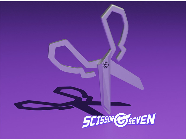 七) Scissor Seven Scissors by sui77 - Thingiverse