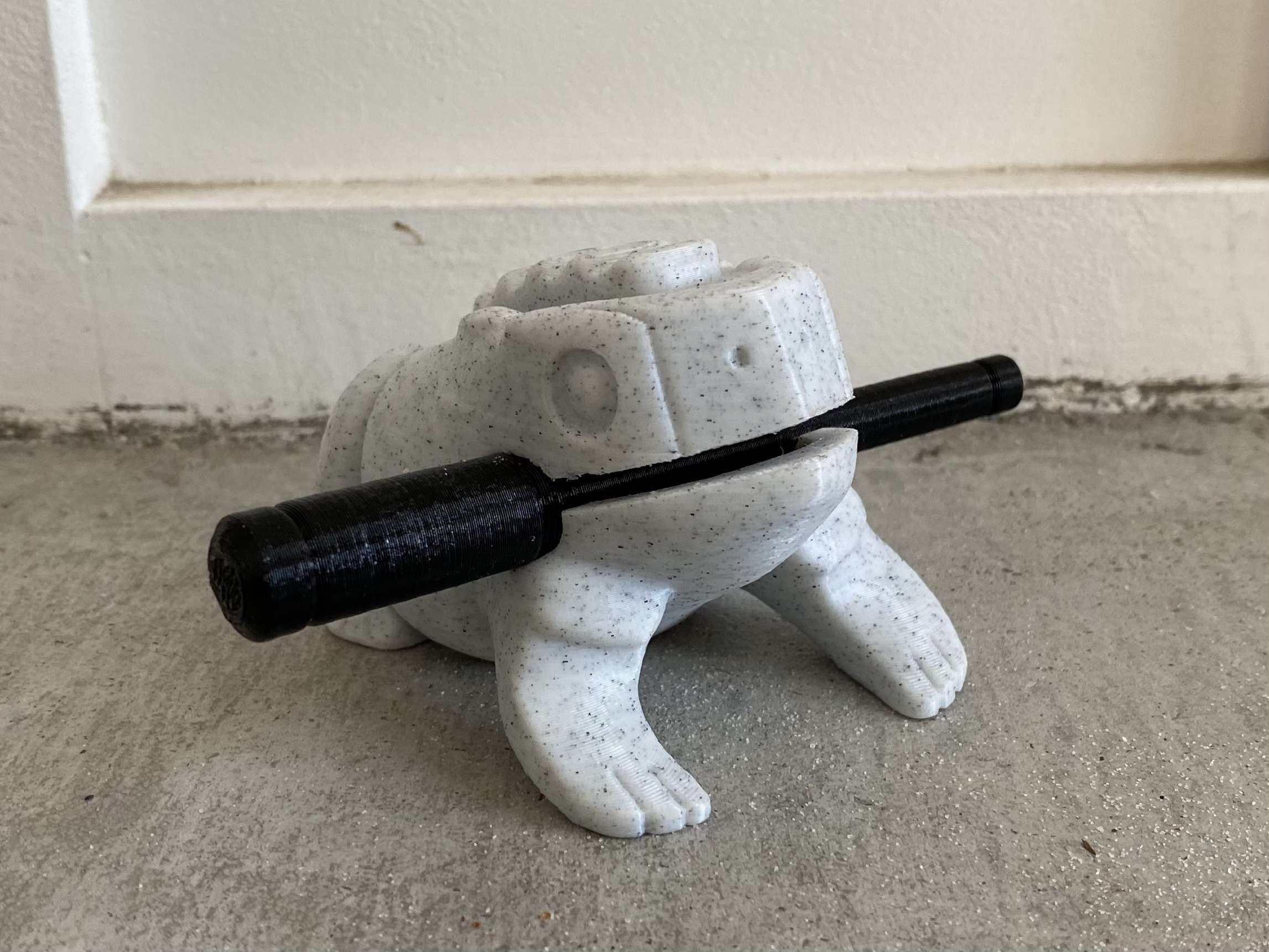 Percussion frog
