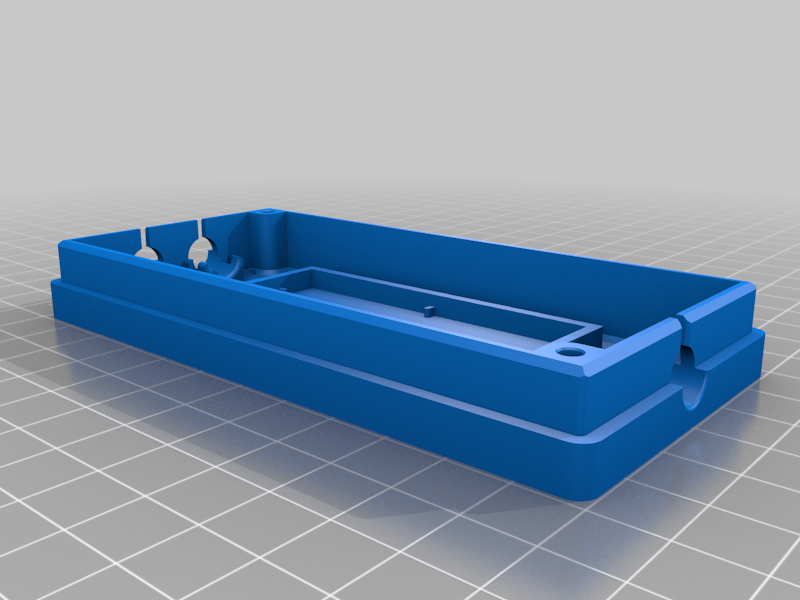 Sonoff basic two hole / 8mm enclosure with mounting holes