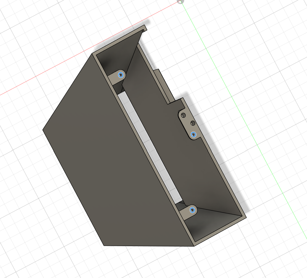 QUBE 500 front 120mm fan duct / shroud