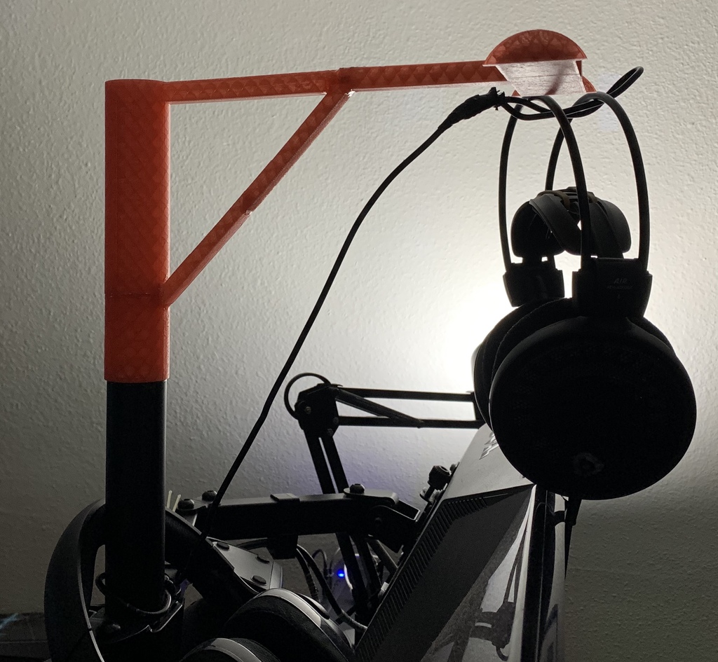 Vivo monitor stand headphone stand