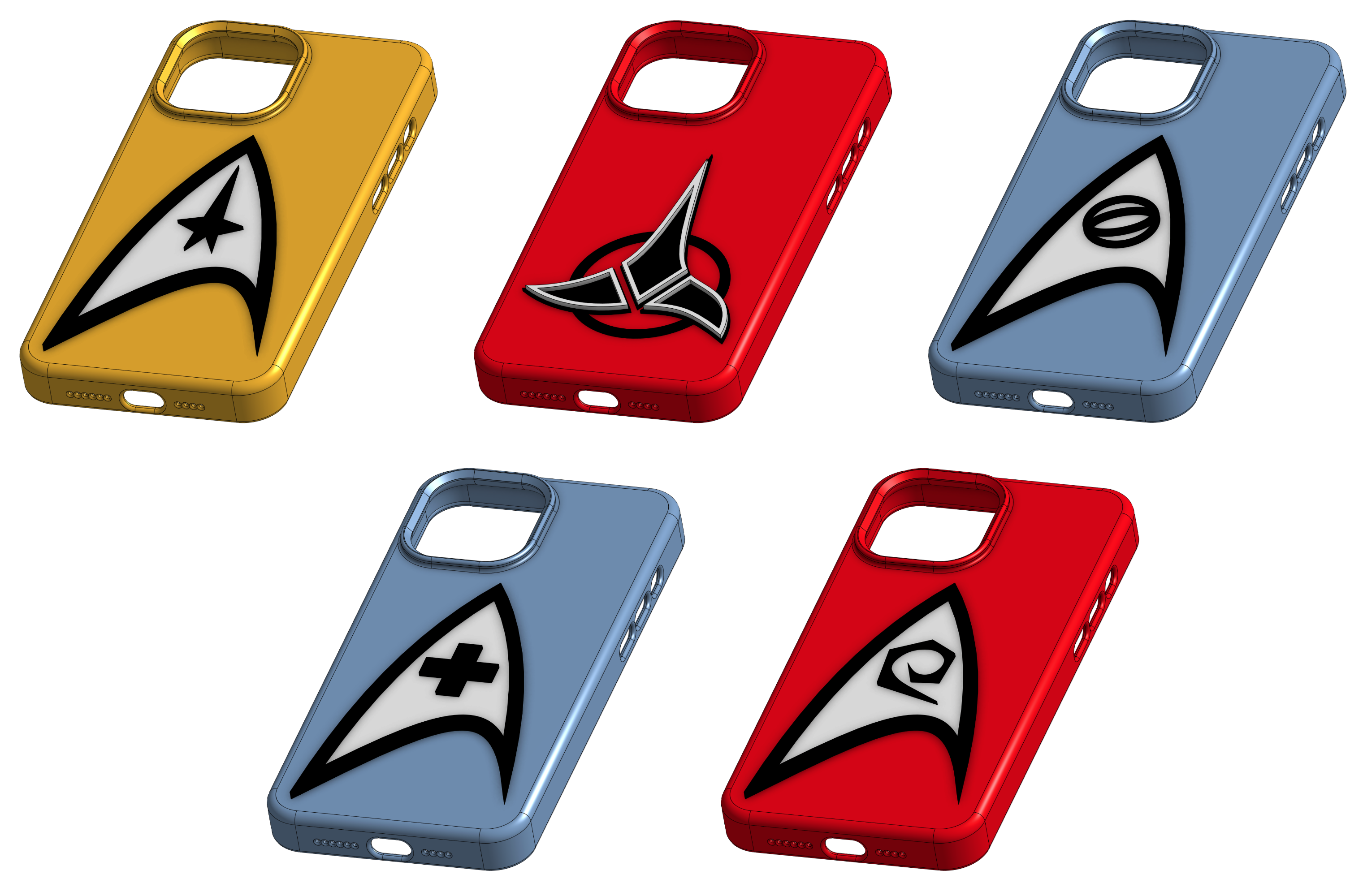 Star Trek themed phone cases for iPhone 13 Pro Max