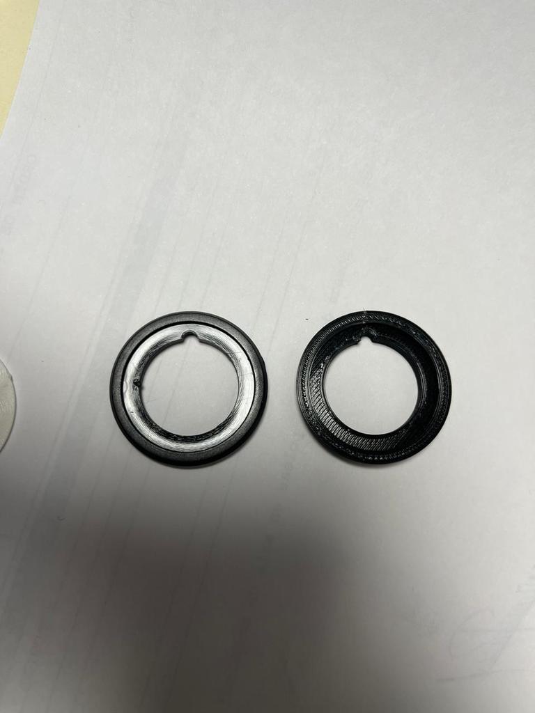 Adapter ring 22mm within 30mm hole for button