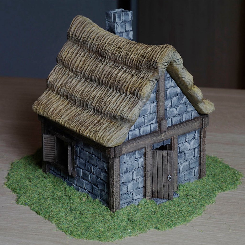 Medieval country cottage