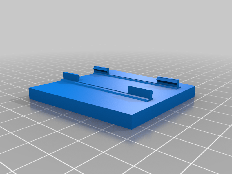 Creality Ender 3 S1 display stand back plate for Raspberry Pi case