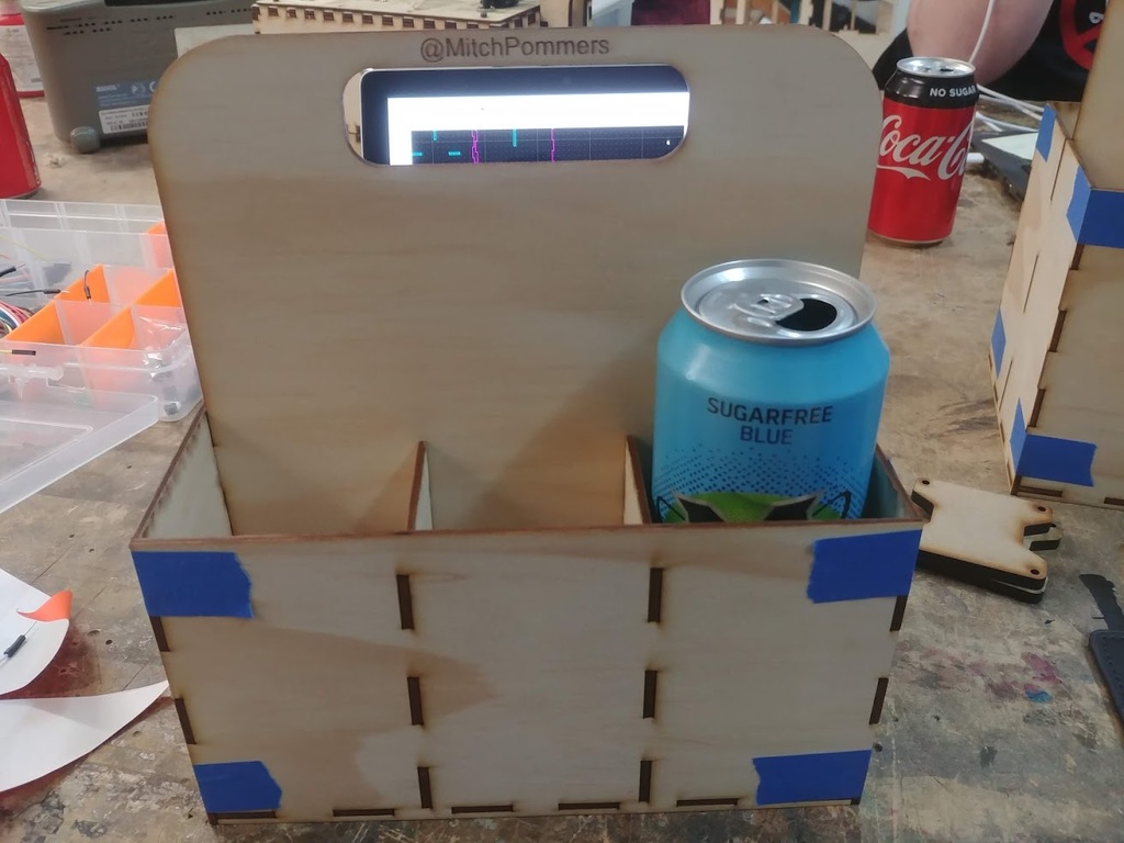 Wooden Six Pack